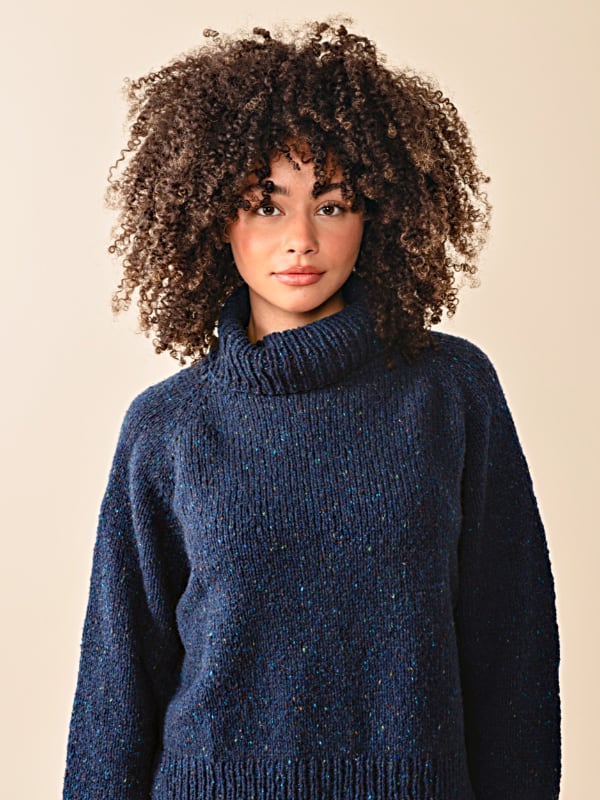 Berroco Millstone Tweed Patterns - Porter Pullover - Free PDF Download
