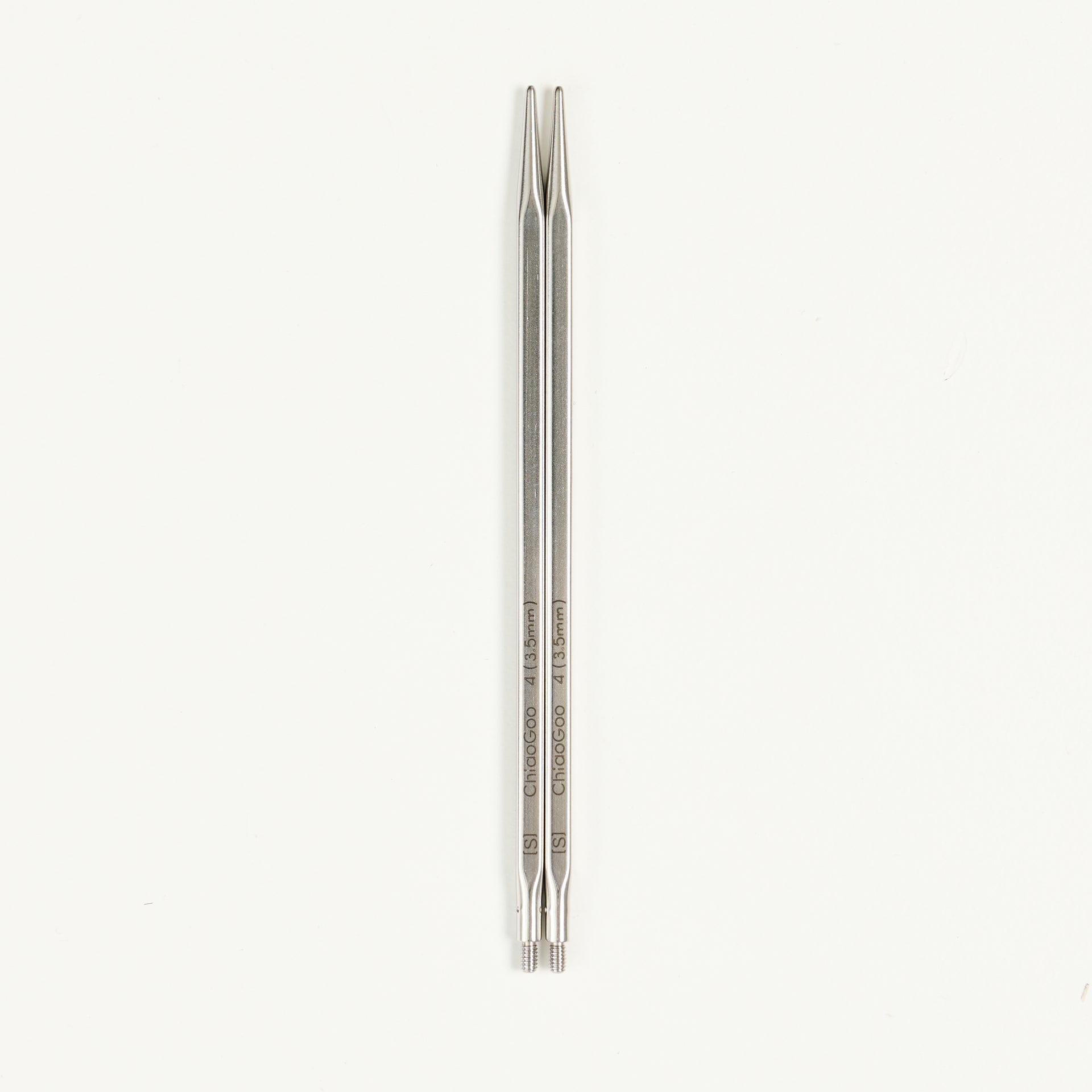 ChiaoGoo QUADS SS Lace Tips - US 4 (3.50mm) - 4" [S]
