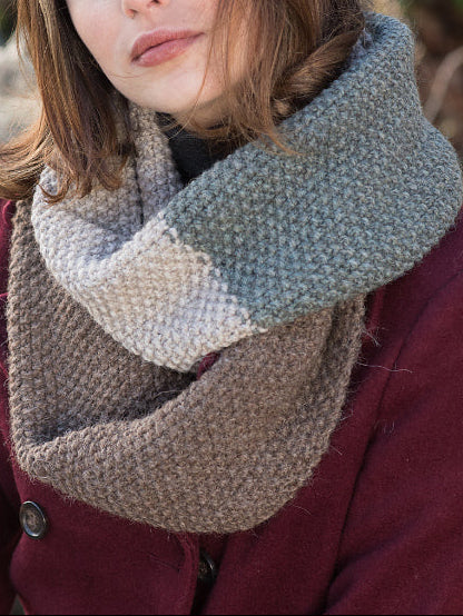 Berroco Ultra Alpaca Chunky Patterns - Rosemary Cowl - Free PDF Download
