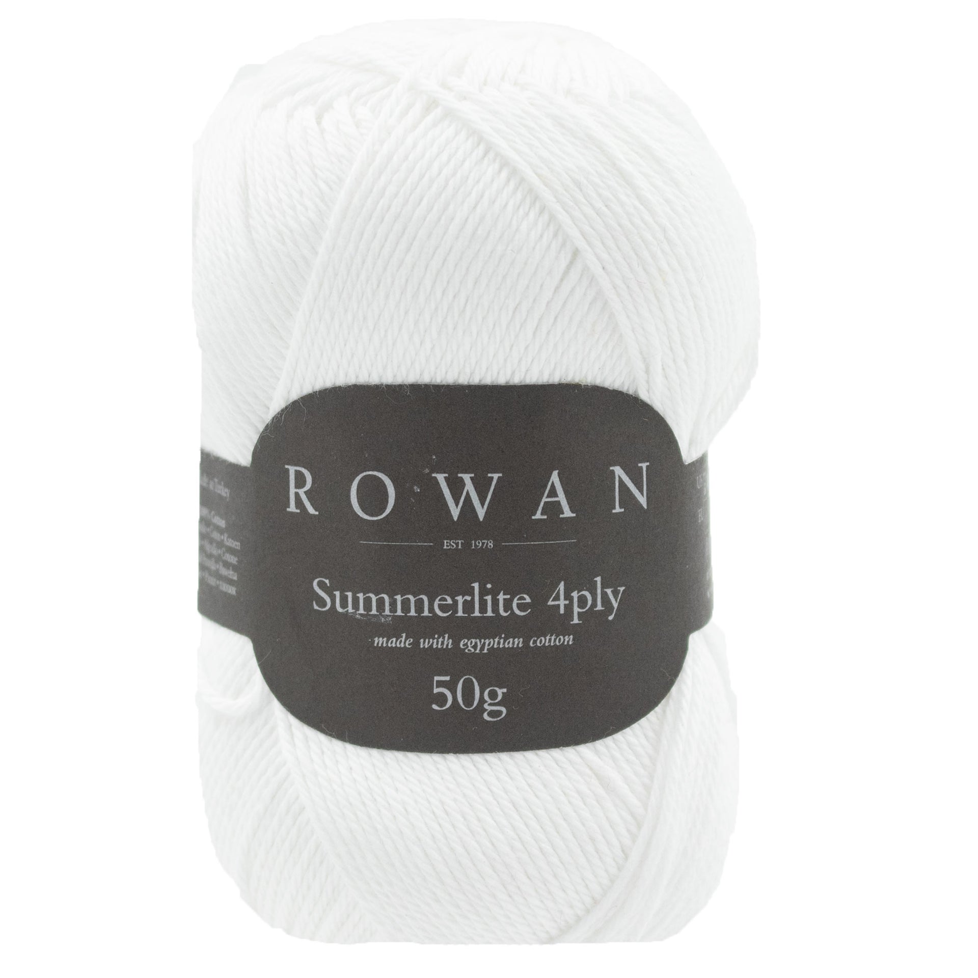Rowan Summerlite 4ply Yarn - 417 Pure White
