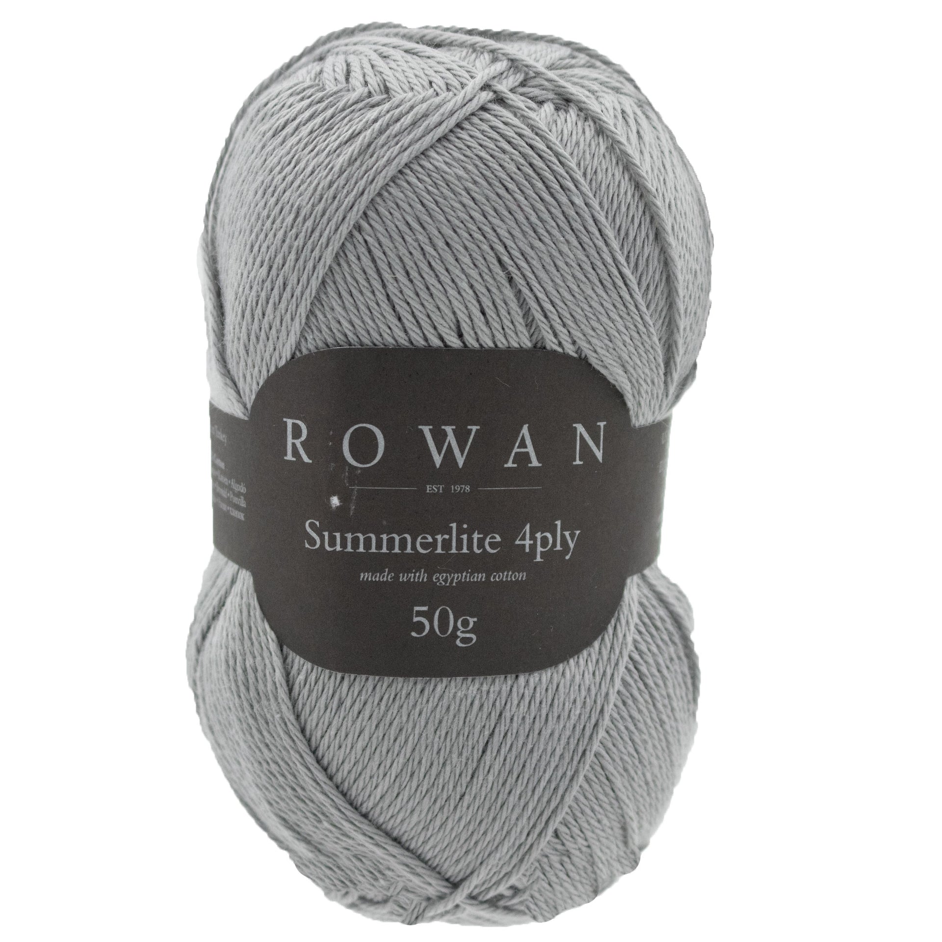 Rowan Summerlite 4ply Yarn - 422 Still Grey
