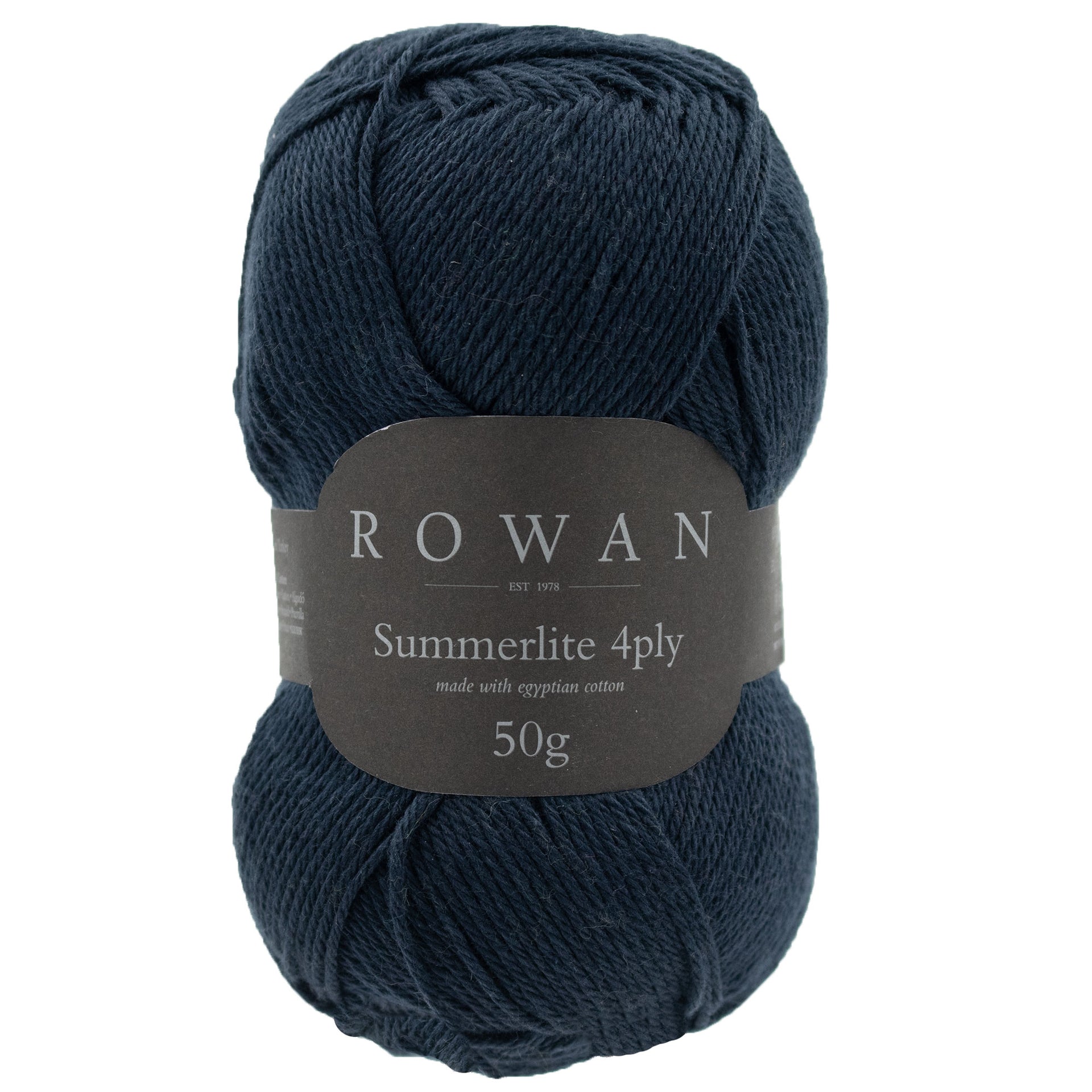 Rowan Summerlite 4ply Yarn - 429 Navy Ink
