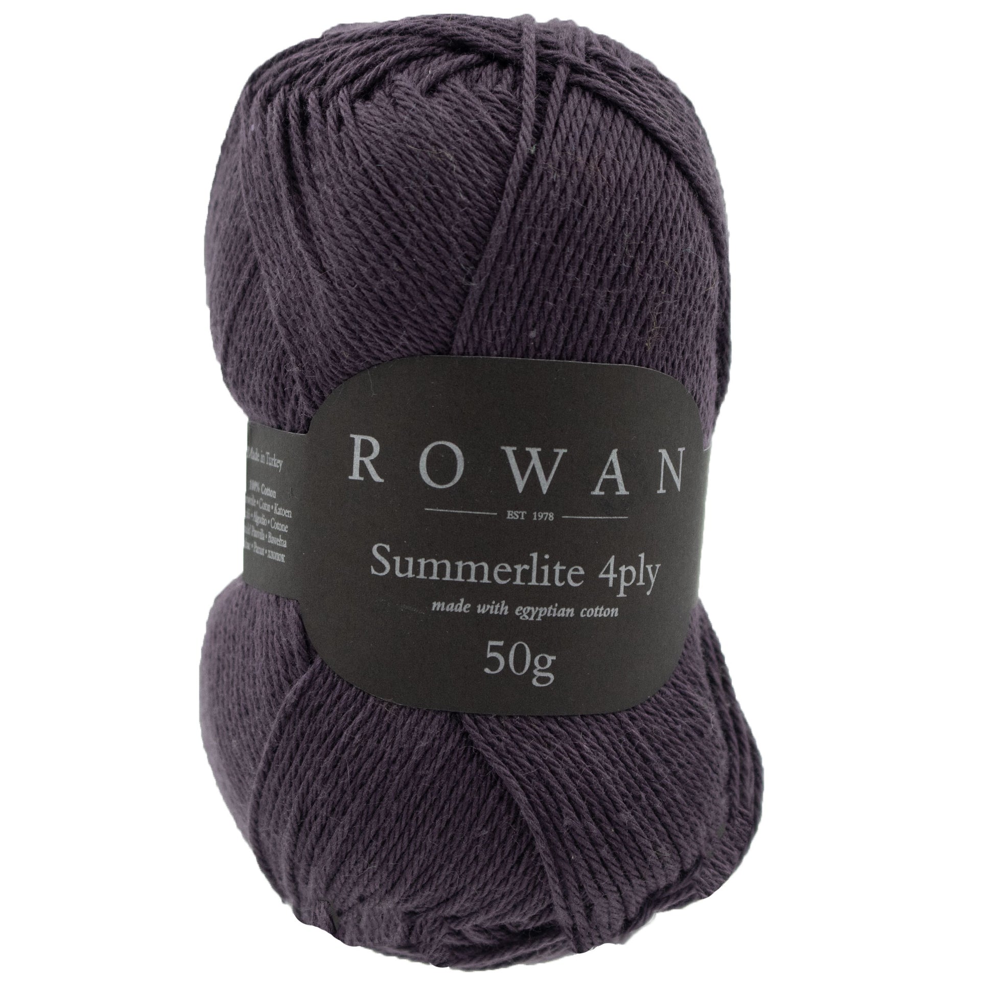 Rowan Summerlite 4ply Yarn - 432 Aubergine
