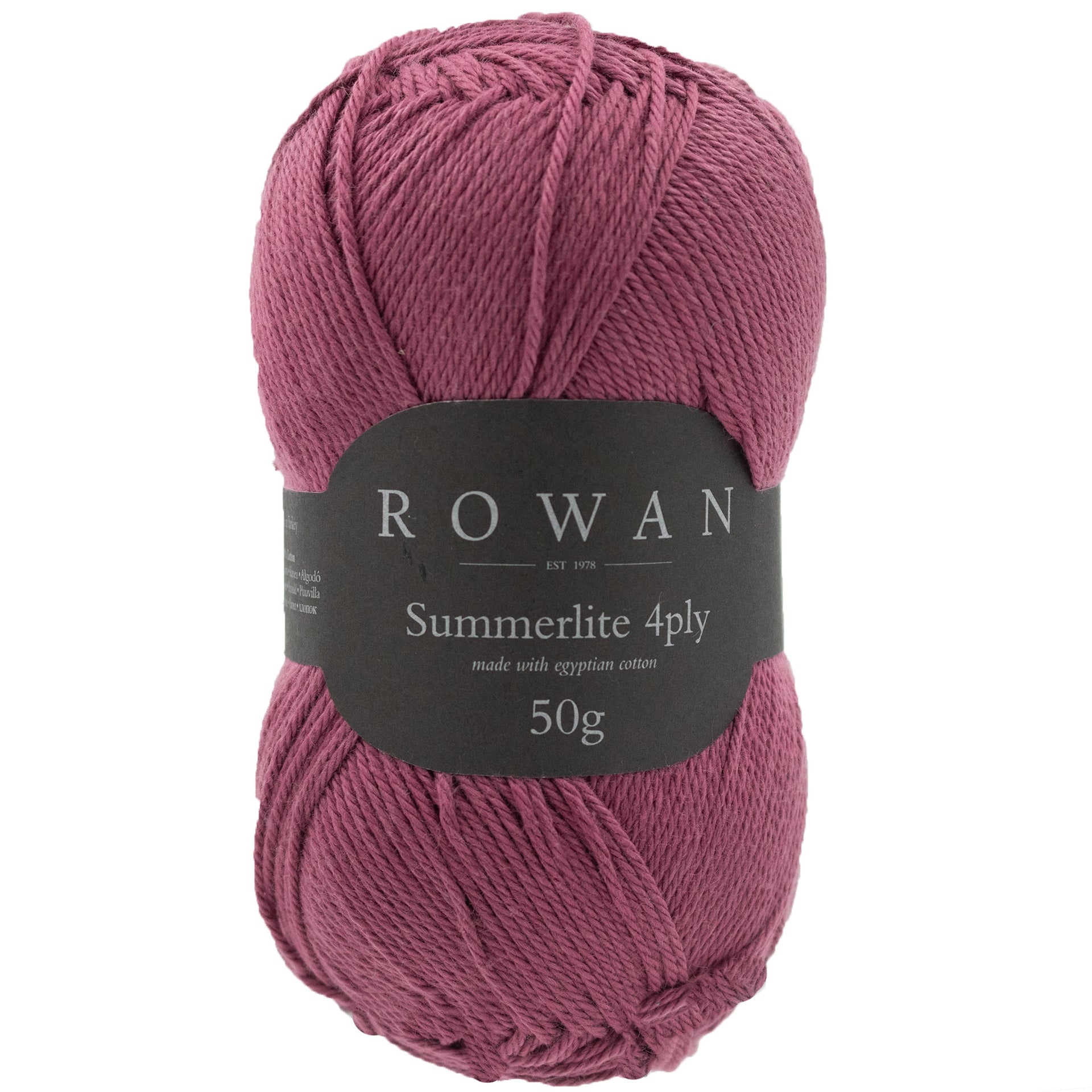 Rowan Summerlite 4ply Yarn - 443 Vintage Claret
