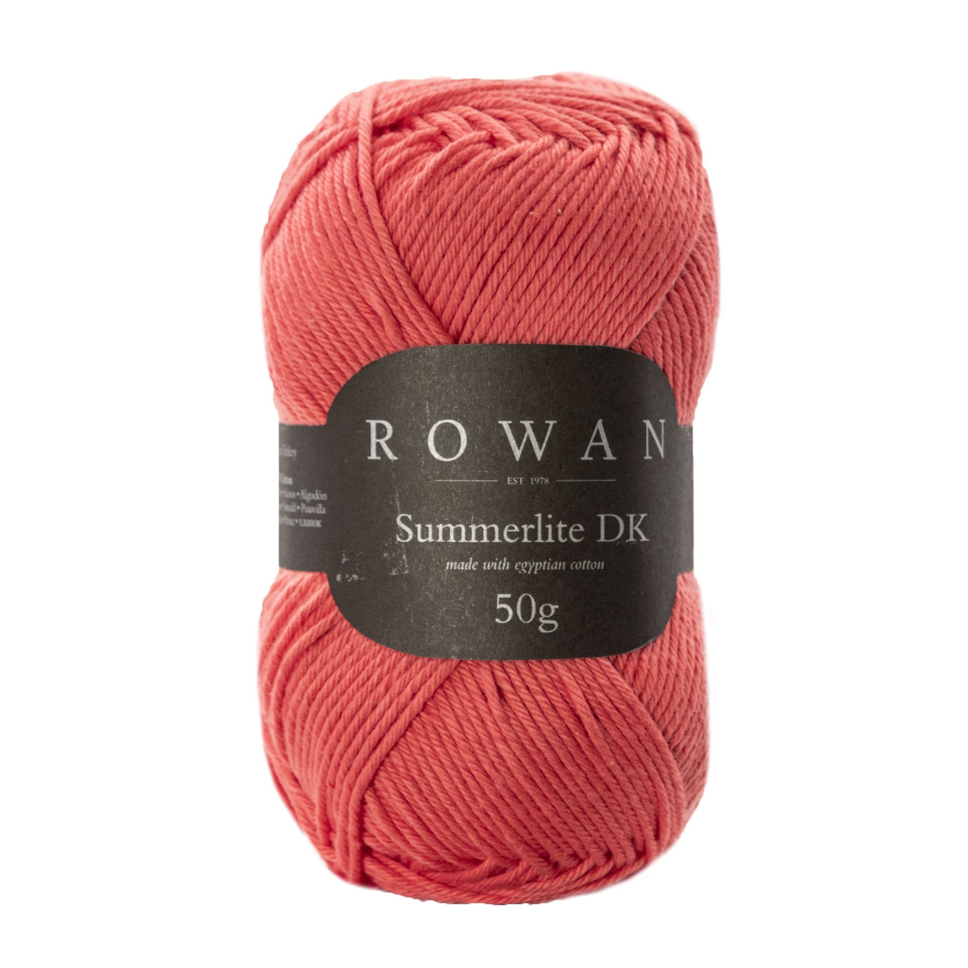 Rowan Summerlite DK Yarn - 467 Coral Blush
