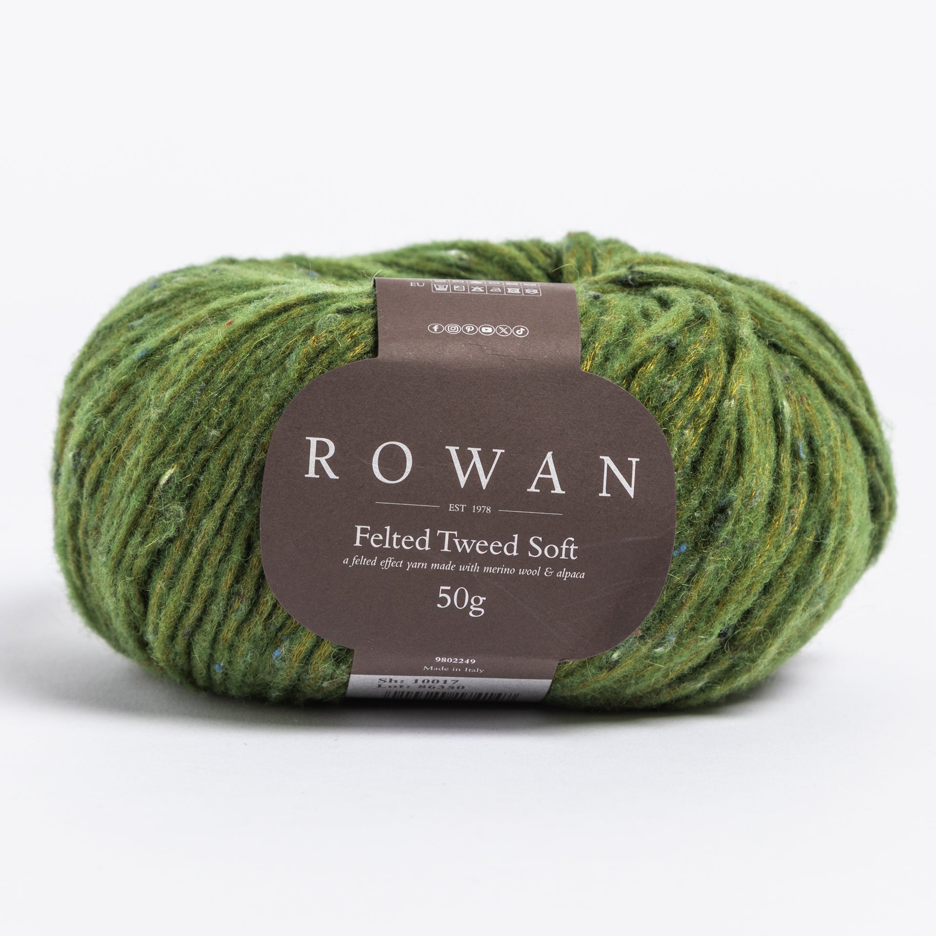 Rowan Felted Tweed Soft Yarn - 017 Lotus Leaf
