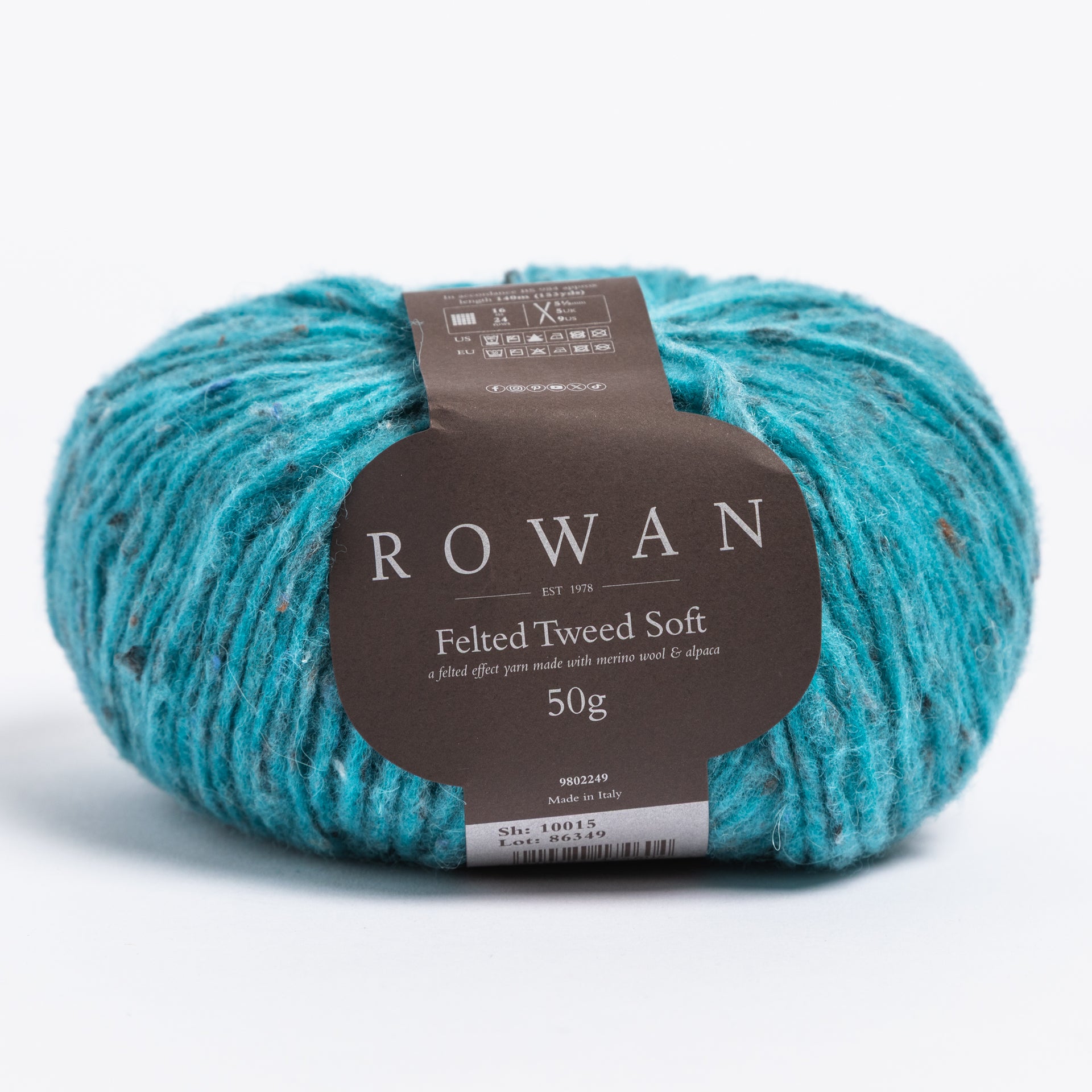 Rowan Felted Tweed Soft Yarn - 015 Watery
