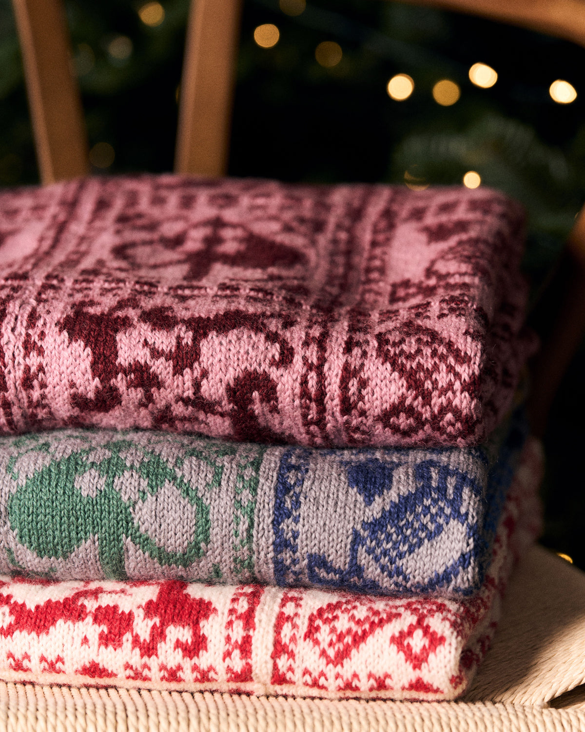 Rowan ARNE & CARLOS Juleteppe KAL Blanket Kit
