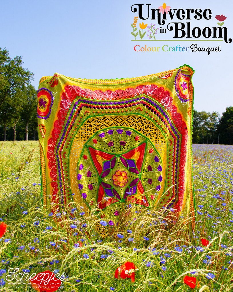 Scheepjes Universe in Bloom CAL Kit - Colour Crafter - Bouquet
