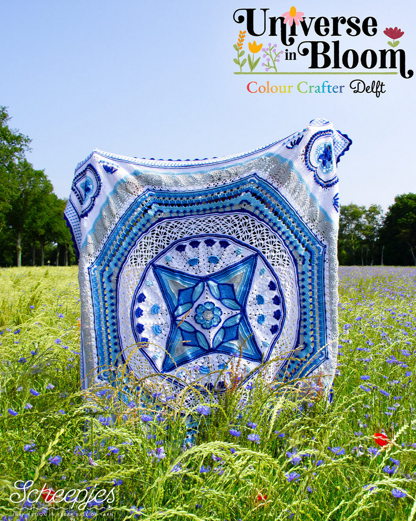 Scheepjes Universe in Bloom CAL Kit - Colour Crafter - Delft
