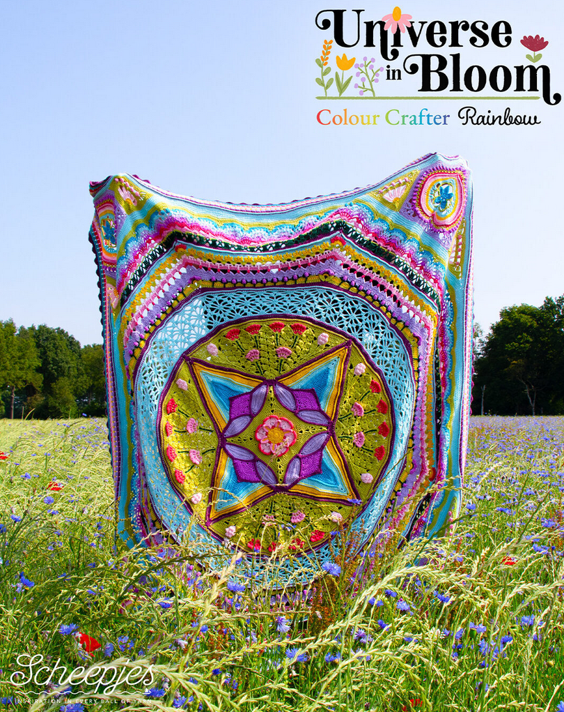 Scheepjes Universe in Bloom CAL Kit - Colour Crafter - Rainbow
