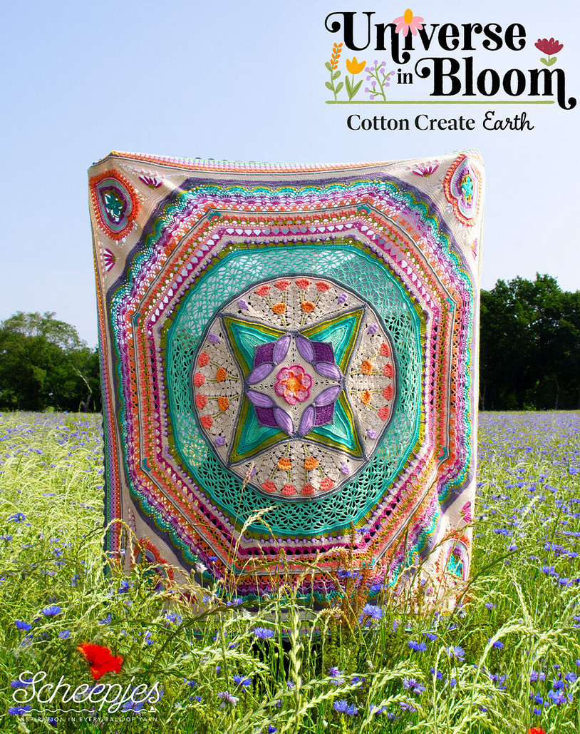 Scheepjes Universe in Bloom CAL Kit - Cotton Create - Earth
