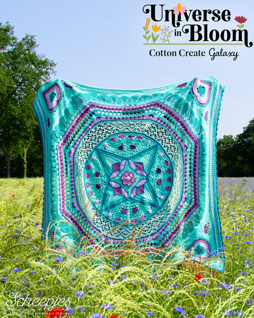 Scheepjes Universe in Bloom CAL Kit - Cotton Create - Galaxy
