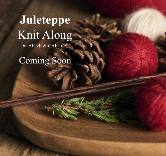 Rowan ARNE & CARLOS Juleteppe KAL Blanket Kit

