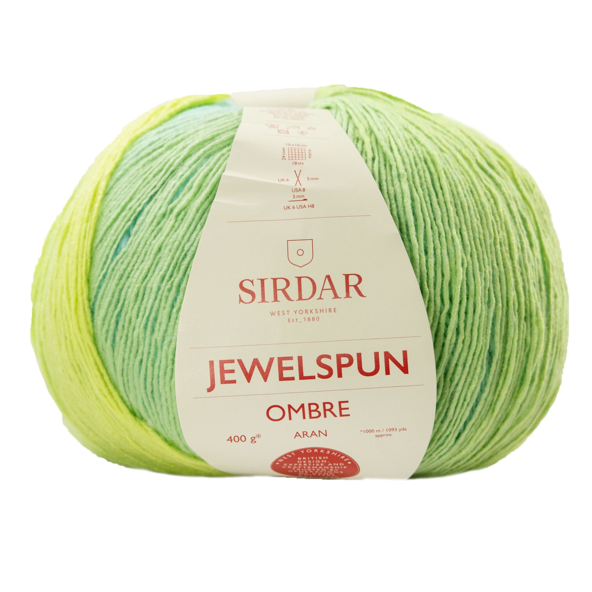 Sirdar Jewelspun Ombre Yarn - 101 Citrus Sky

