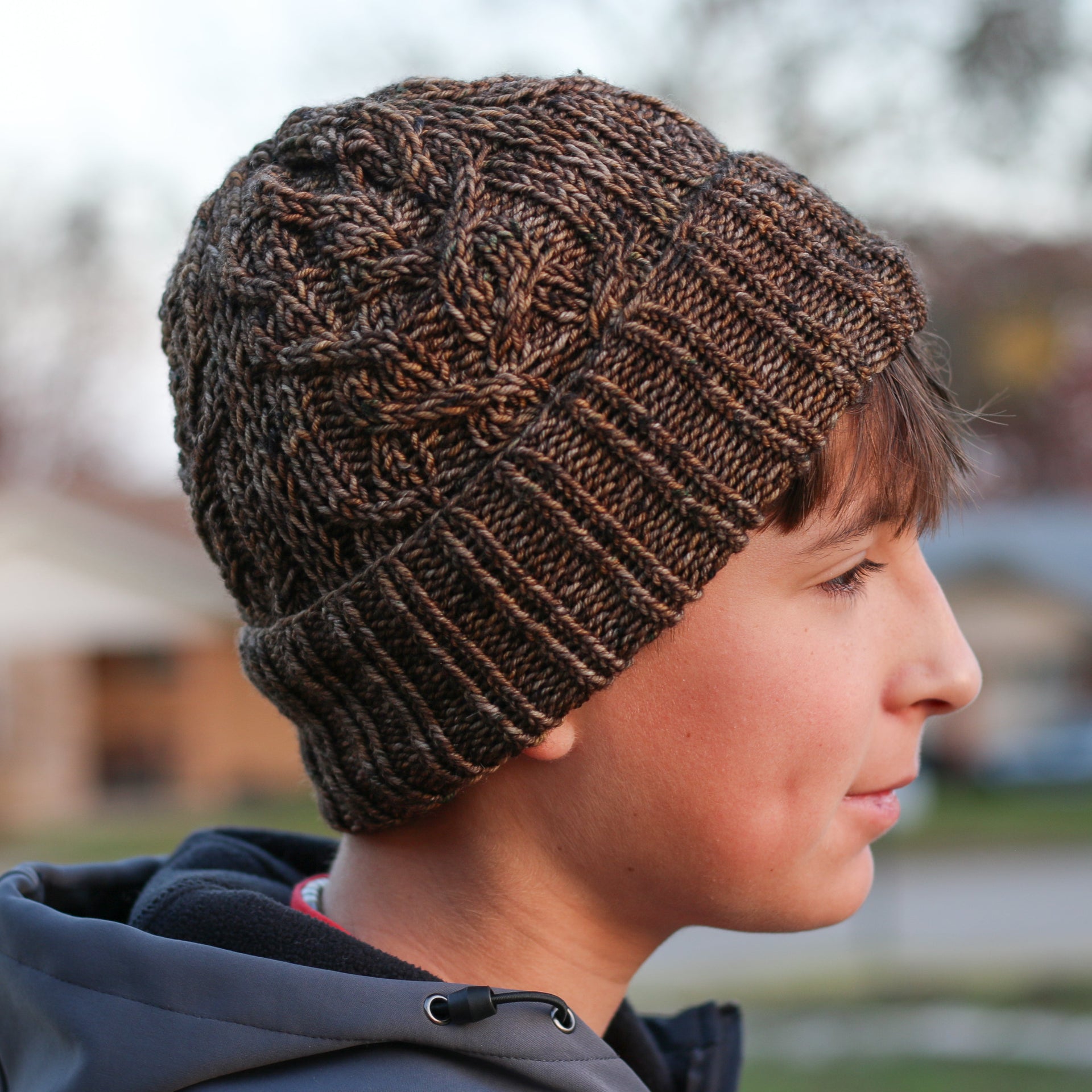 Madelinetosh Tosh Patterns - Solo Hike Hat - PDF Download