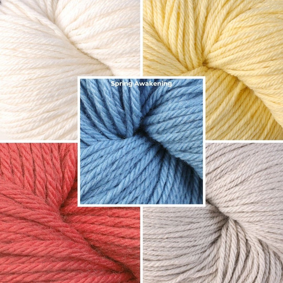 Berroco Year Long Blanket MKAL Kit - Spring Awakening

