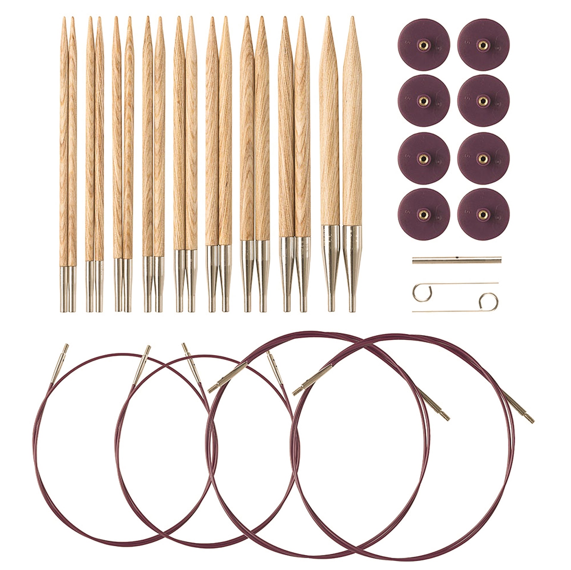 Knit Picks Sunstruck Interchangeable Needle Set - US 4-11
