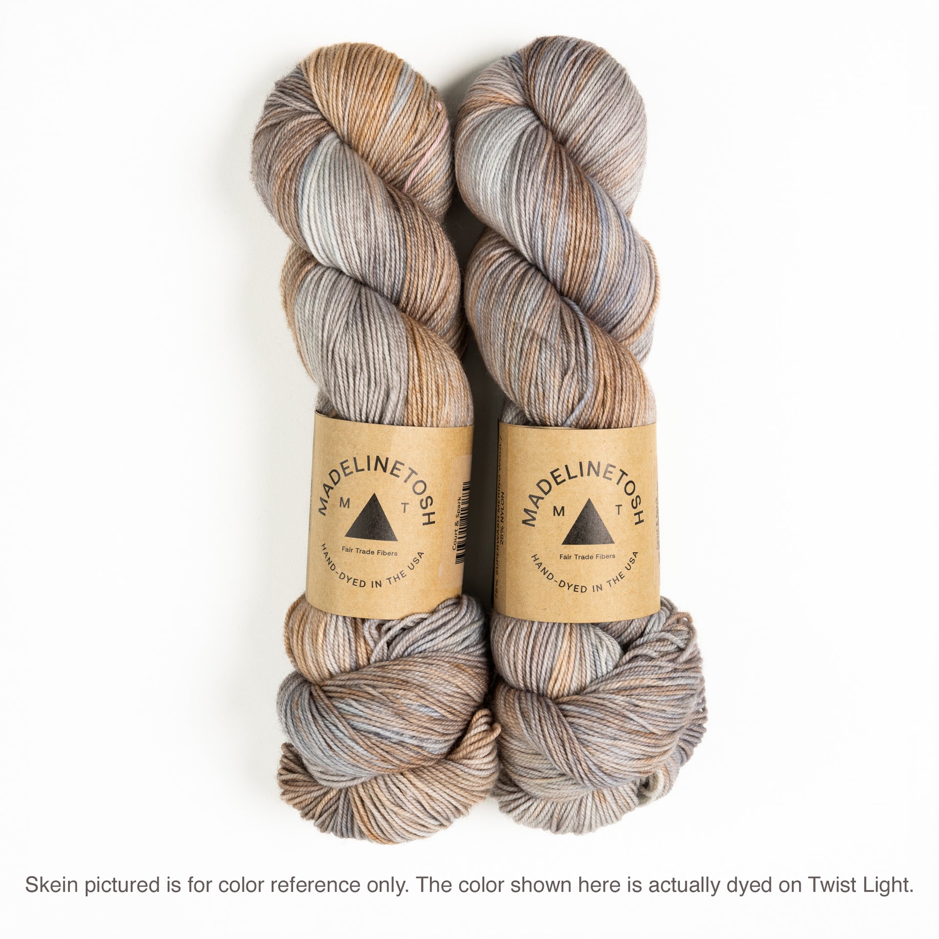 Madelinetosh Tosh Sock Yarn - Court and Spark
