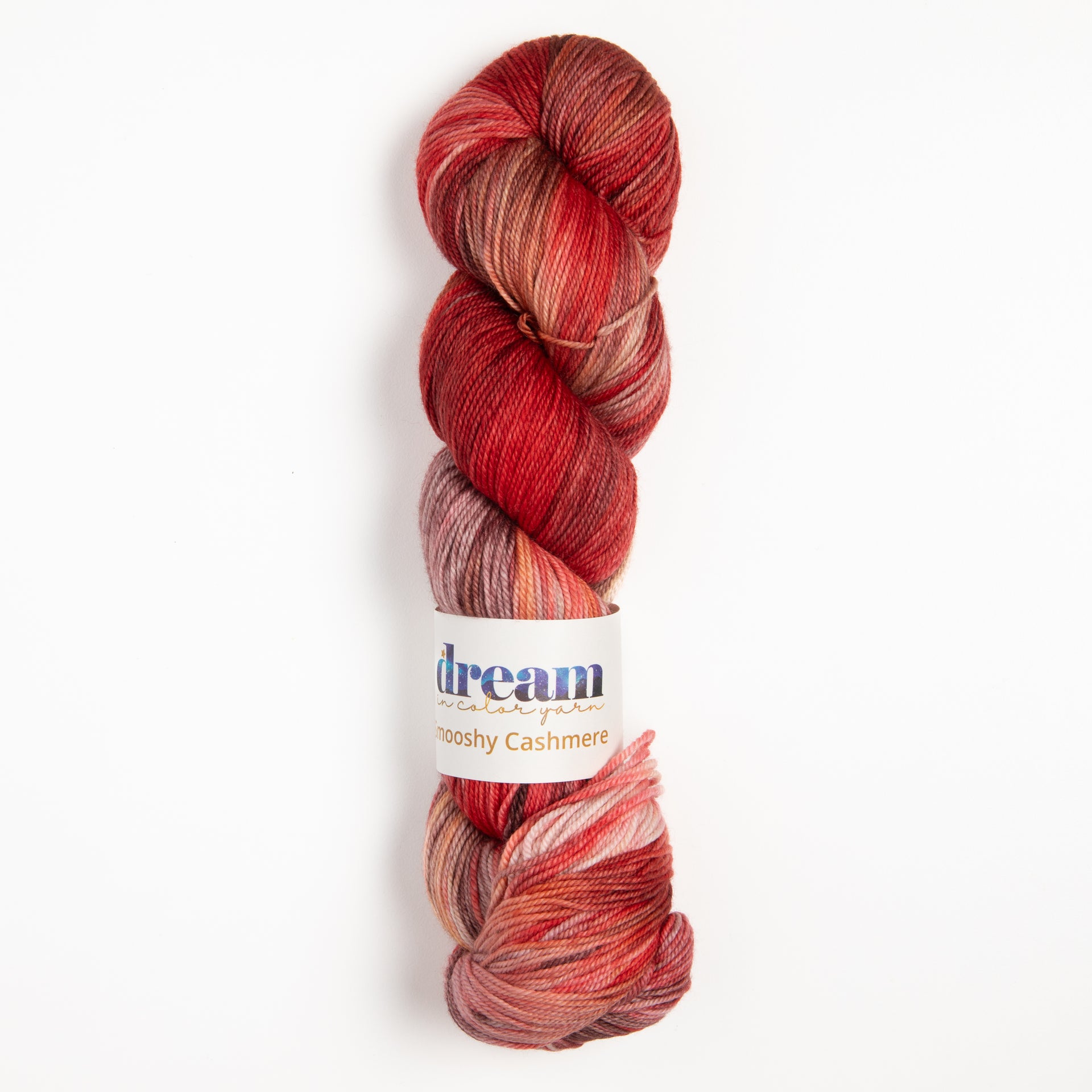 Dream In Color Smooshy Cashmere Yarn - Ruby Dusk
