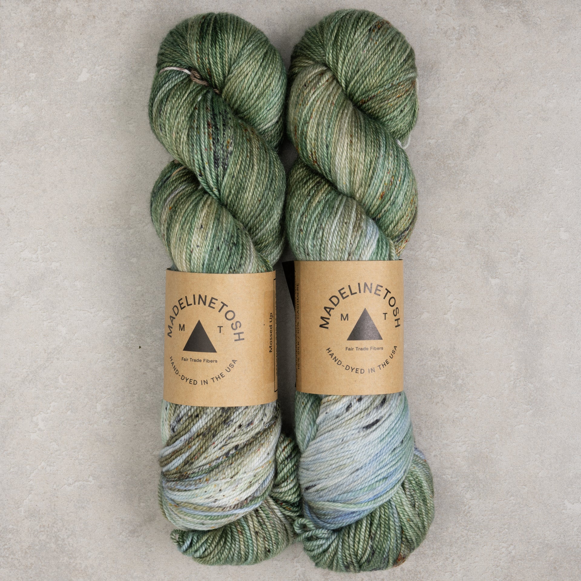 Madelinetosh Pashmina Yarn - Mossed Up
