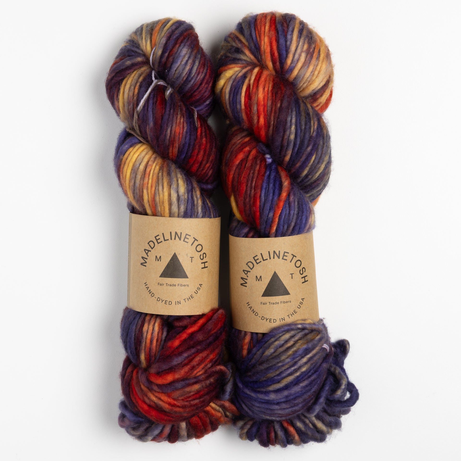 Madelinetosh Tosh Biggie Yarn - Plaid to the Bone
