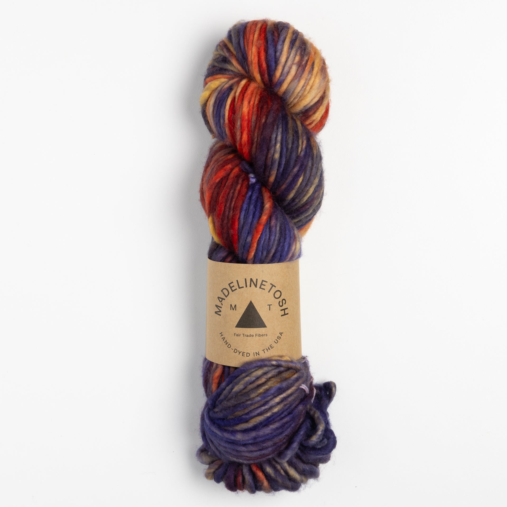 Madelinetosh Tosh Biggie Yarn - Plaid to the Bone
