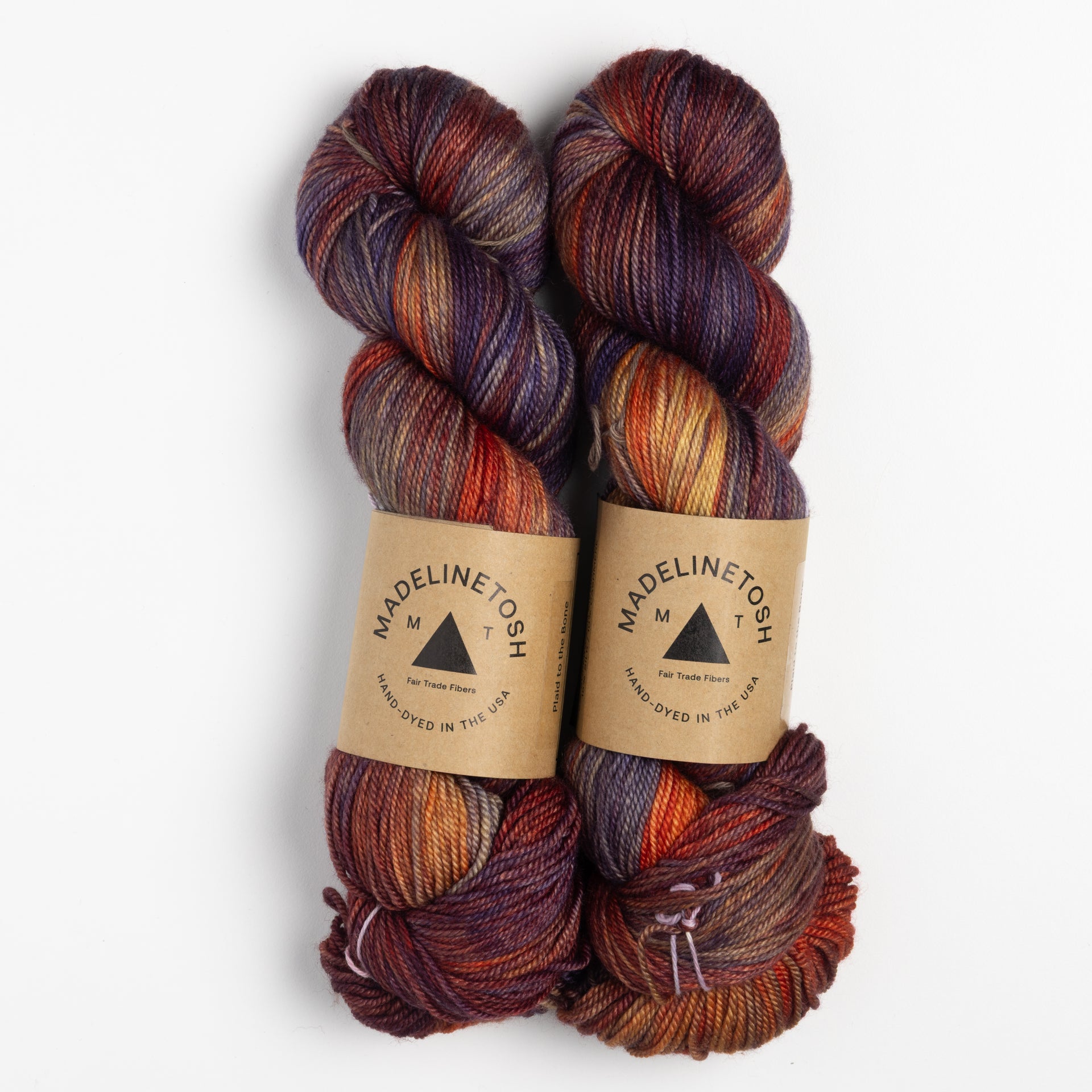 Madelinetosh Pashmina Yarn - Plaid to the Bone
