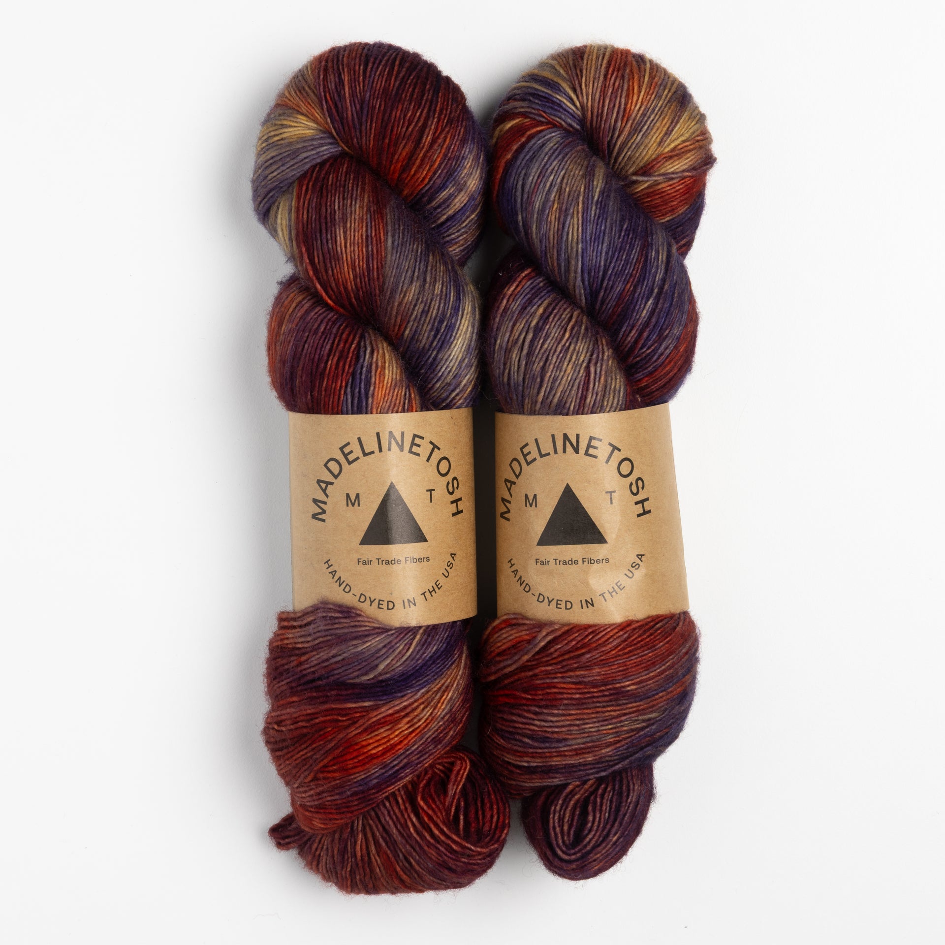 Madelinetosh Tosh Merino Light Yarn - Plaid to the Bone
