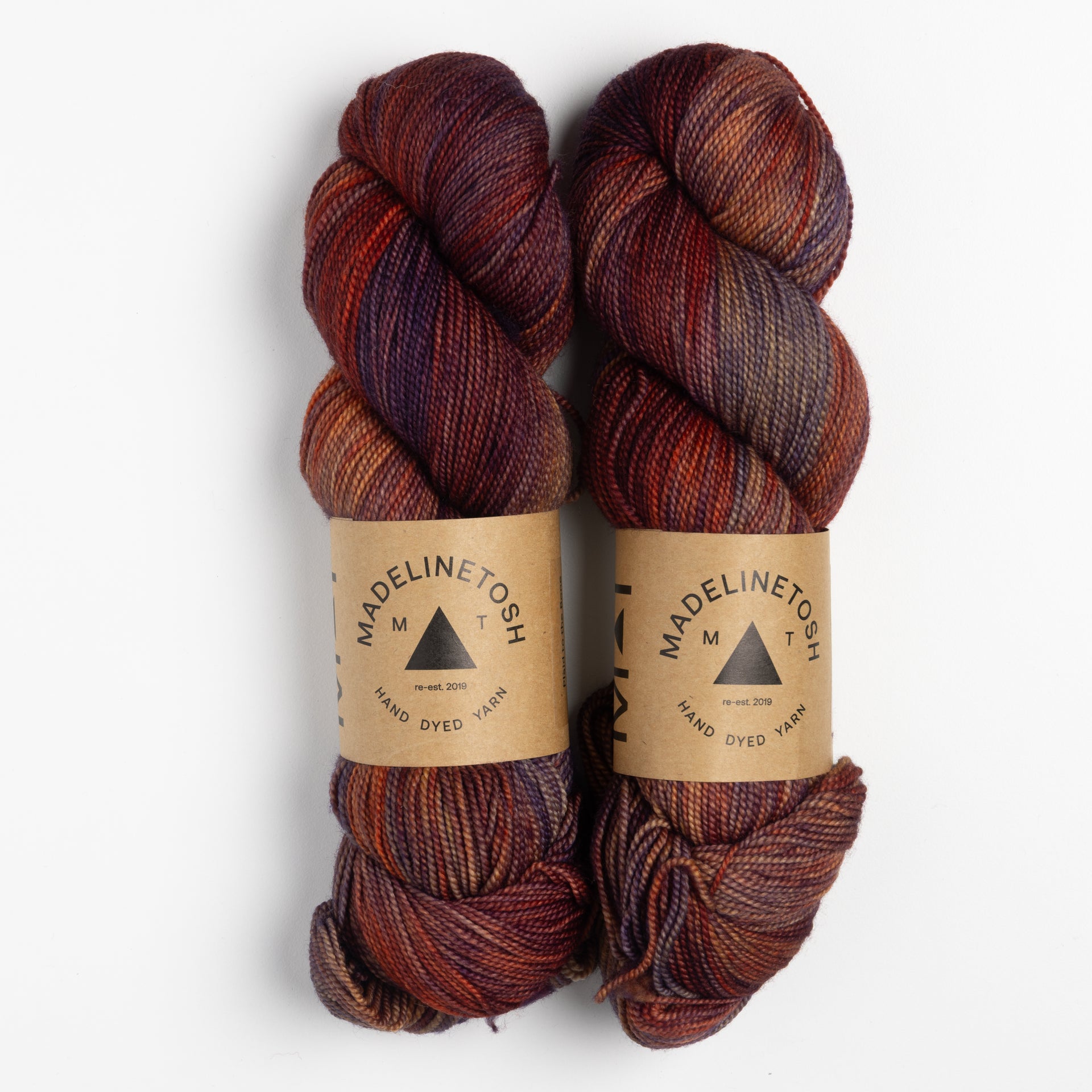 Madelinetosh Tosh Sock Yarn - Plaid to the Bone
