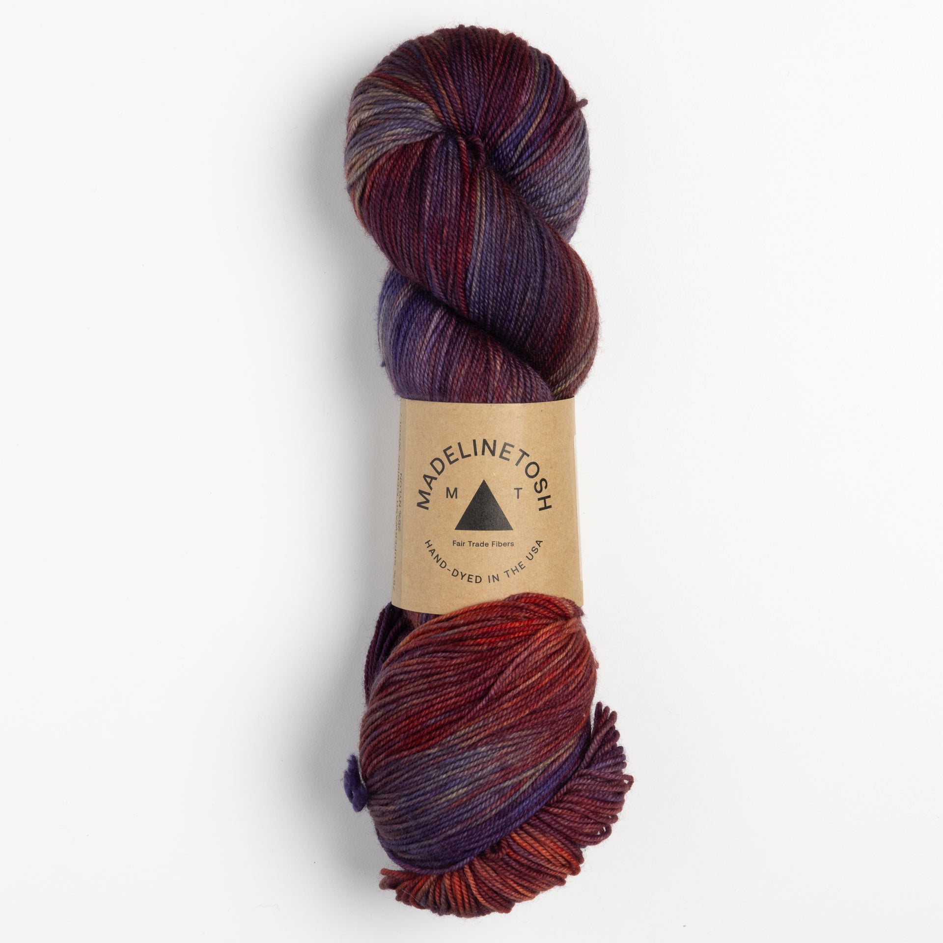 Madelinetosh Twist Light Yarn - Plaid to the Bone
