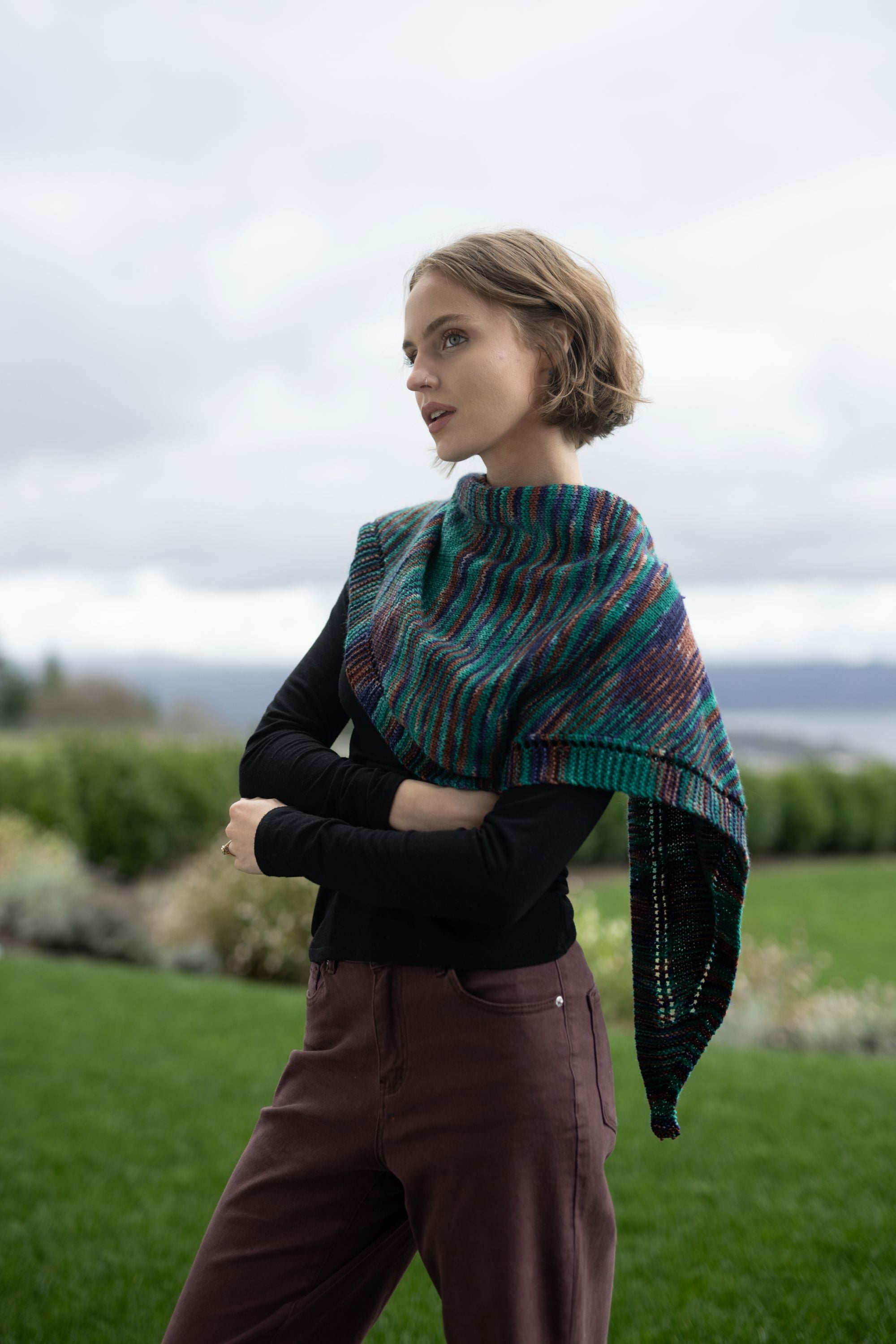 Madelinetosh Mesa Drift Shawl Kit | Jimmybeanswool.com