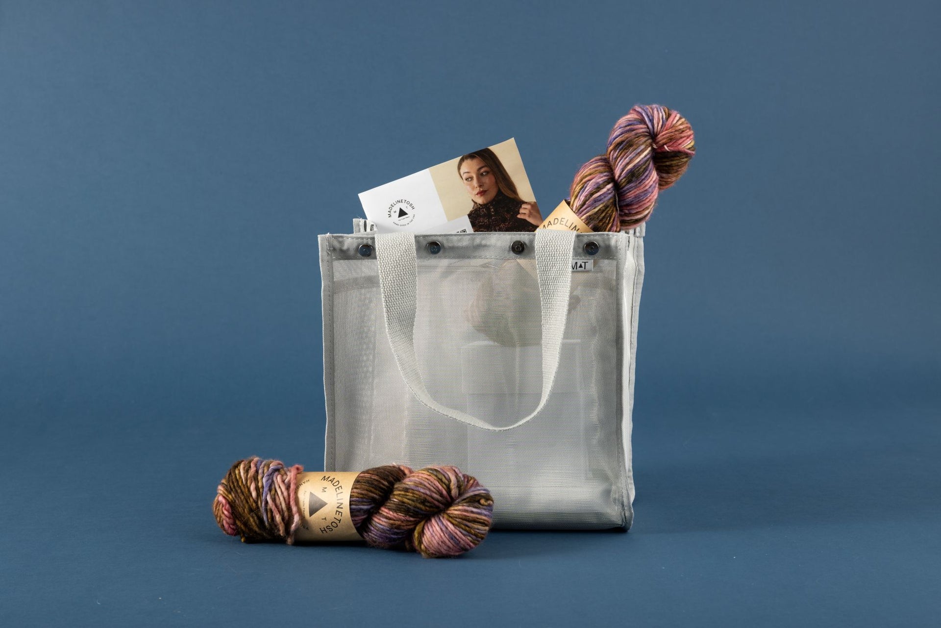 Madelinetosh Winter Moon Hat & Mitts Bundle - Cue the Waltz
