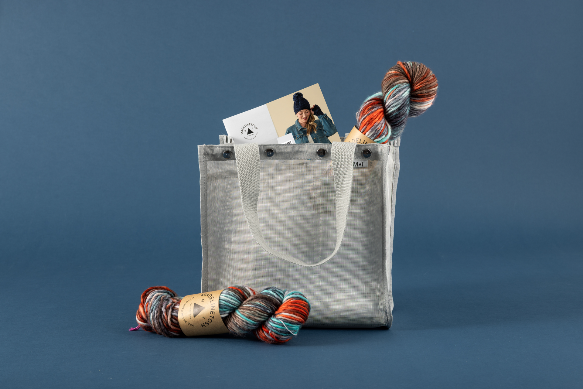 Madelinetosh Winter Moon Hat & Mitts Bundle - Cabin Fever
