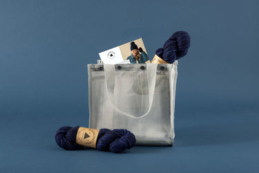 Madelinetosh Winter Moon Hat & Mitts Bundle - Ink