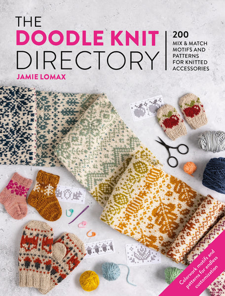 Jamie Lomax Books - The Doodle Knit Directory | Jimmybeanswool.com Jamie Lomax Books - The Doodle Knit Directory | Jimmybeanswool.com