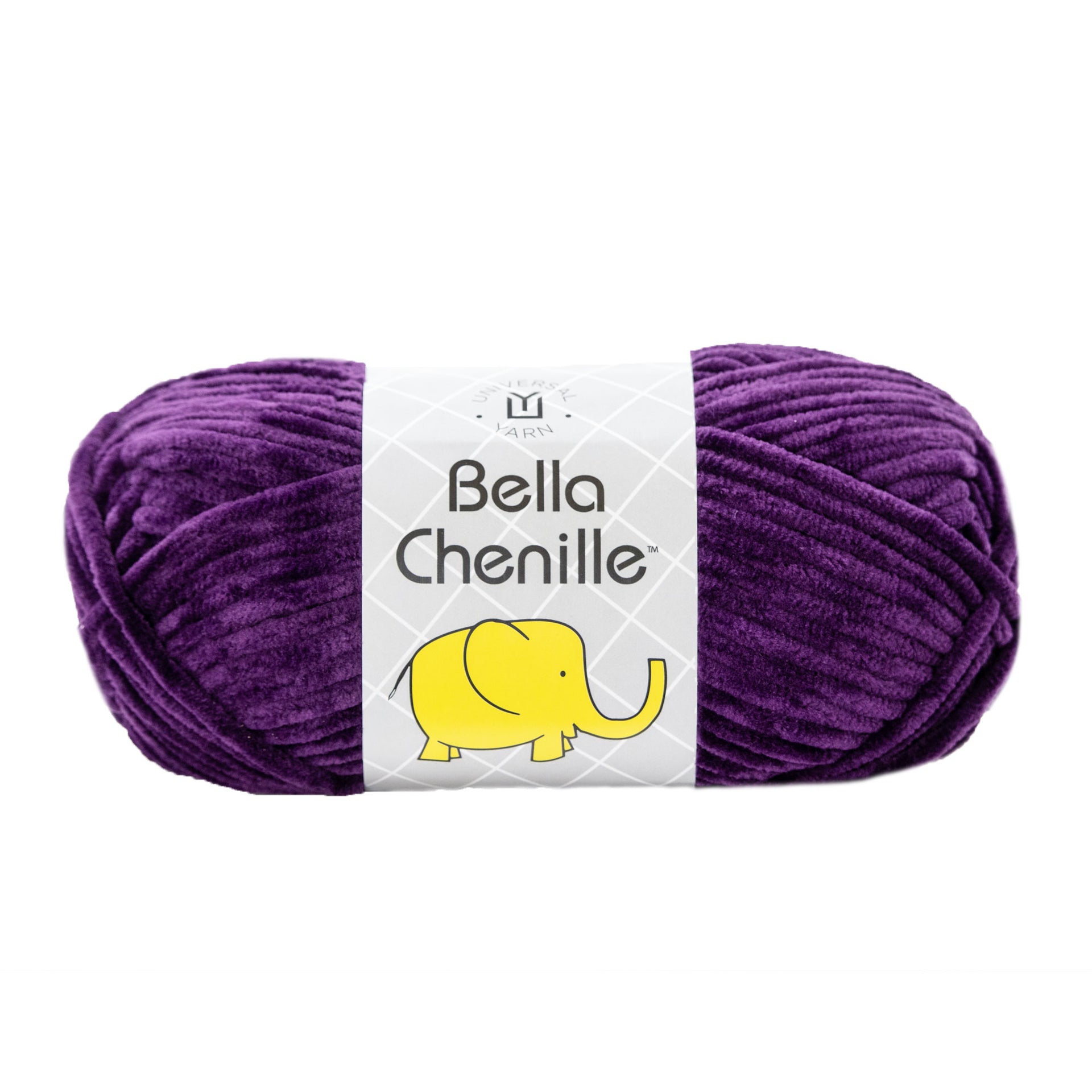 Universal Yarn Bella Chenille Yarn - 122 Amethyst
