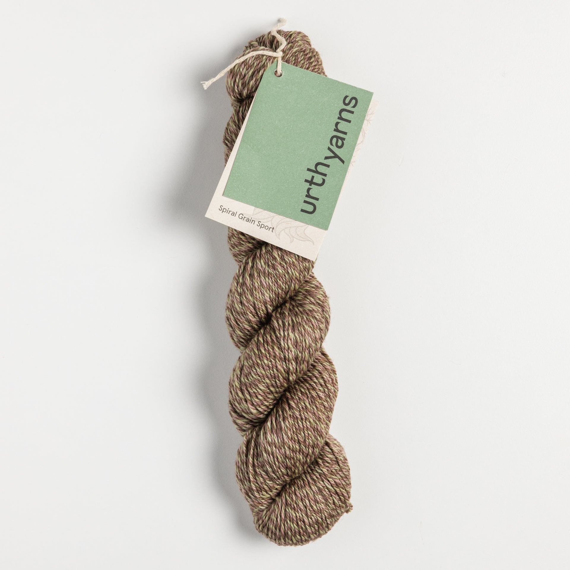 Urth Yarns Spiral Grain Yarn - Raisin
