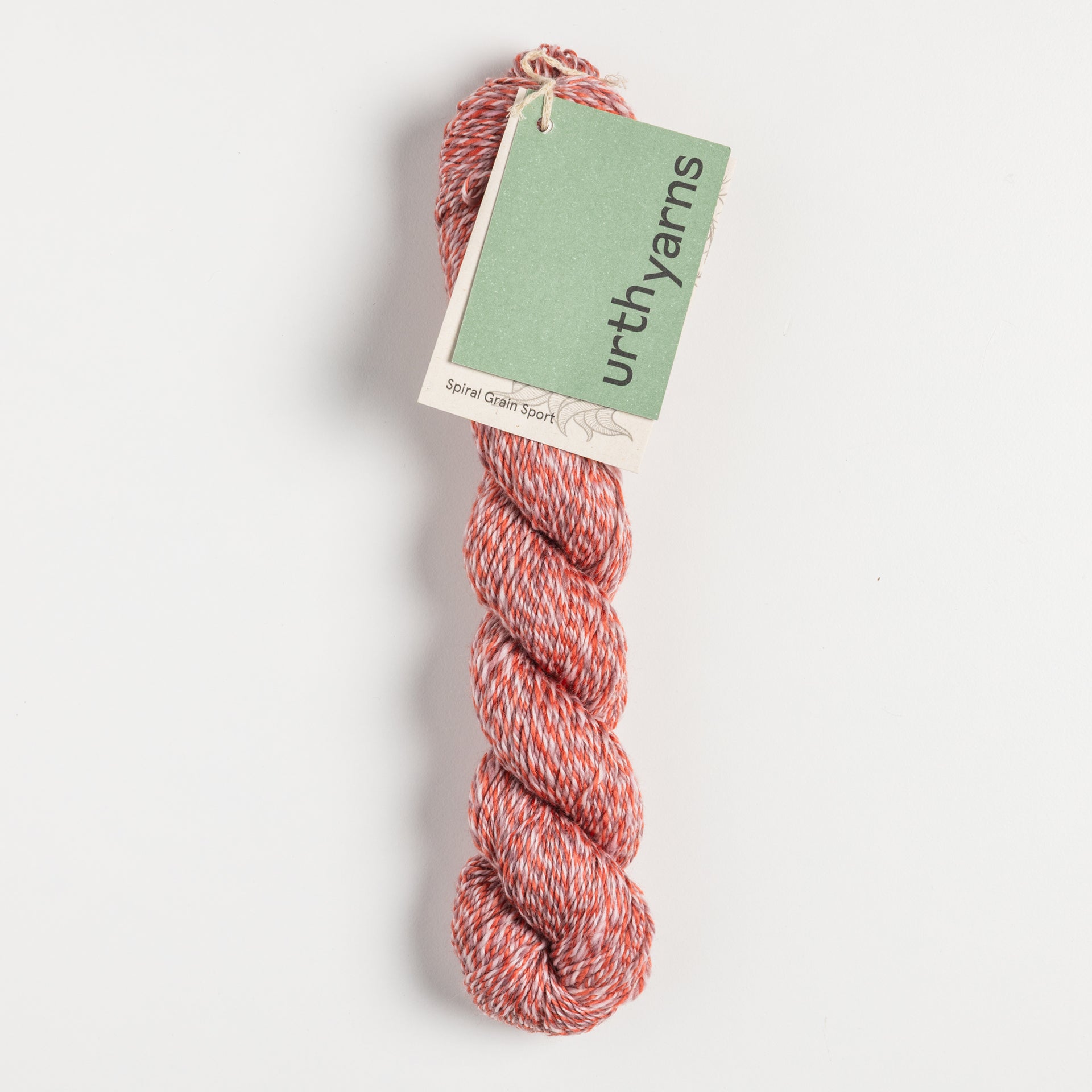 Urth Yarns Spiral Grain Yarn - Rhubard
