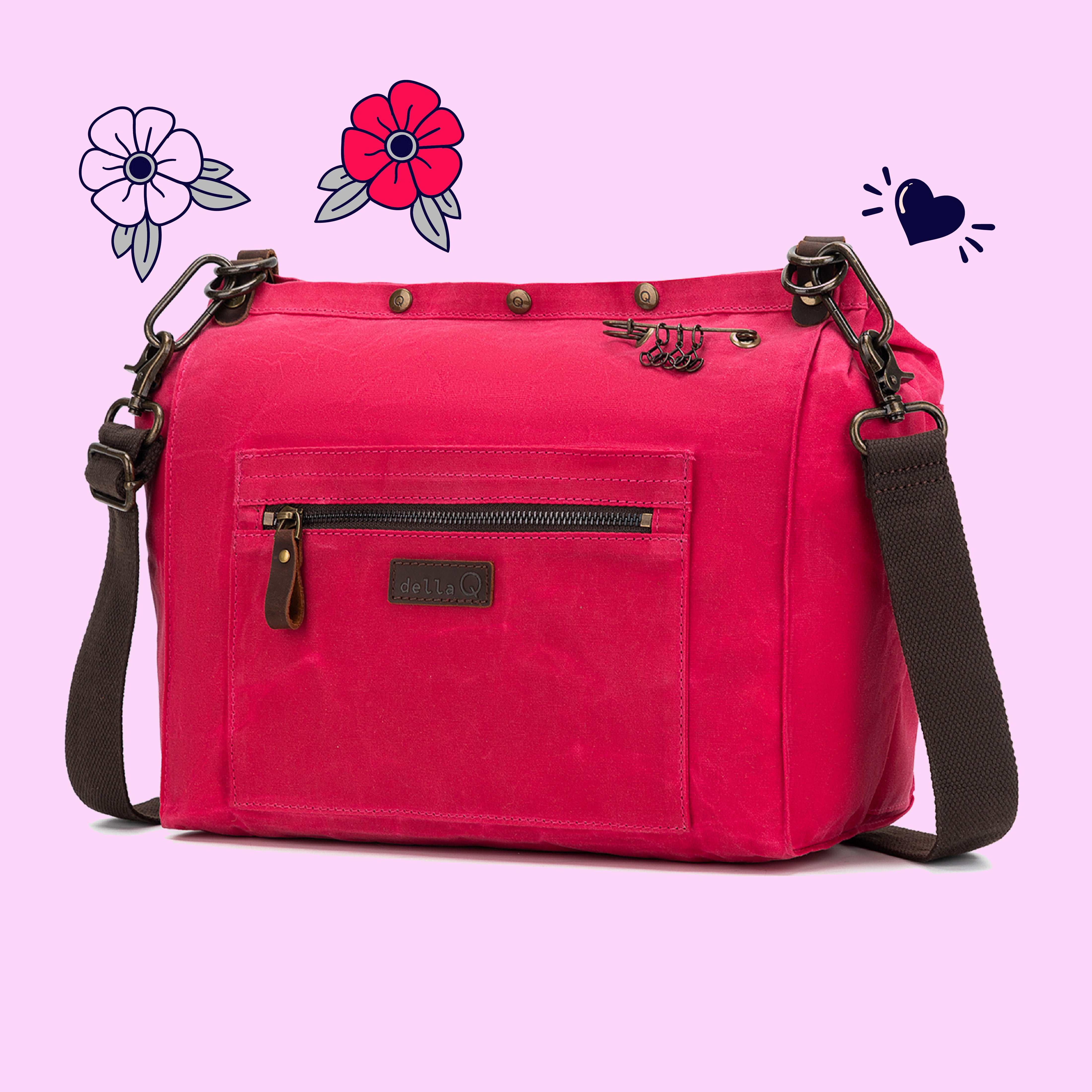 della Q Vivid Rose Collection | Jimmybeanswool.com