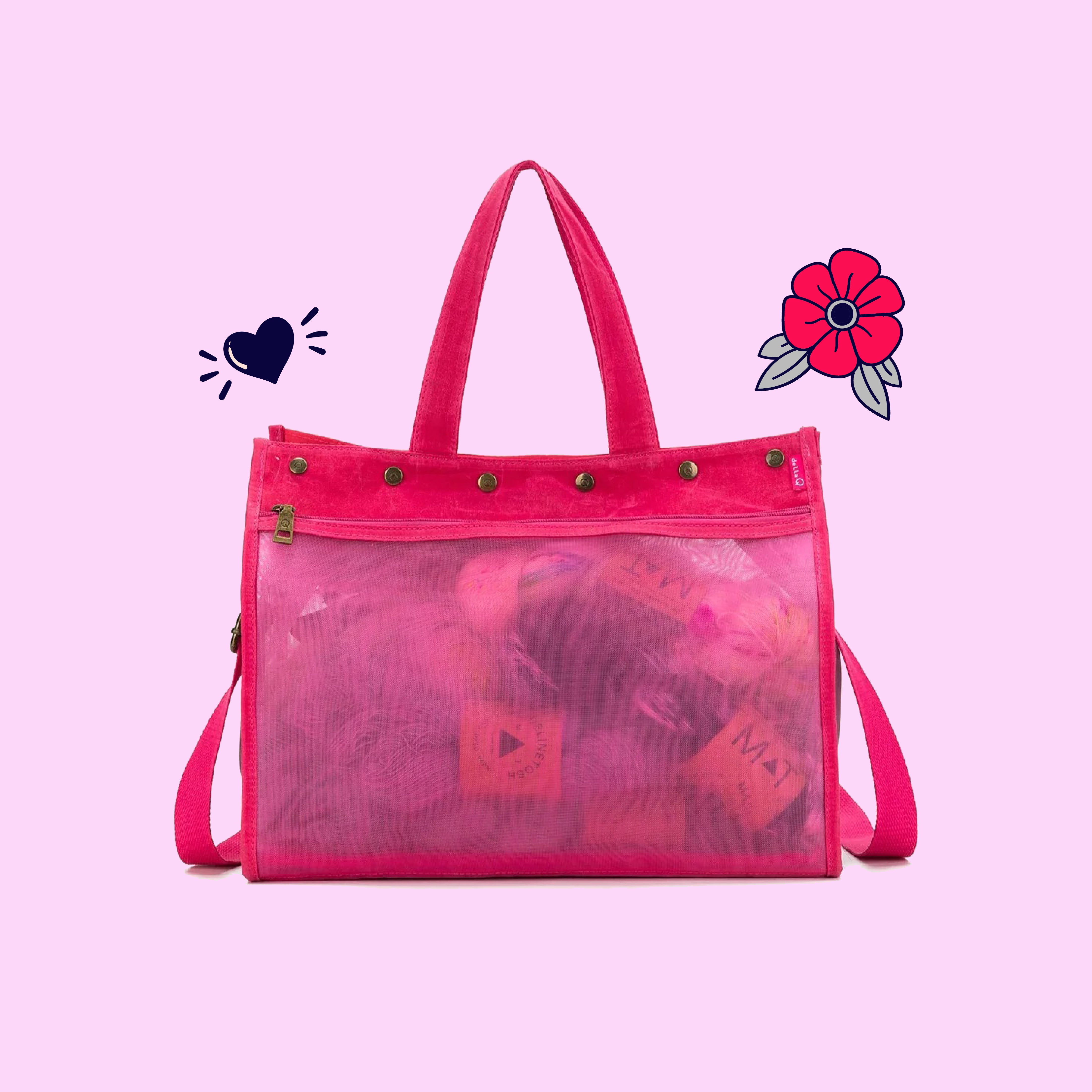 della Q Vivid Rose Collection | Jimmybeanswool.com