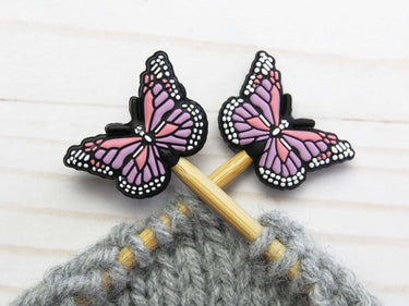 Fox & Pine Stitches Stitch Stoppers/ Point Protector - Butterfly