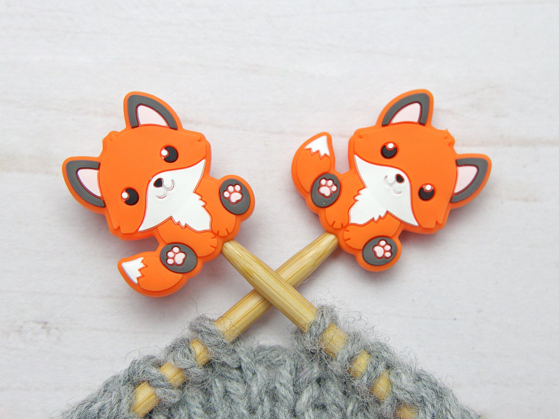 Fox & Pine Stitches Stitch Stoppers/Point Protector - Little Fox
