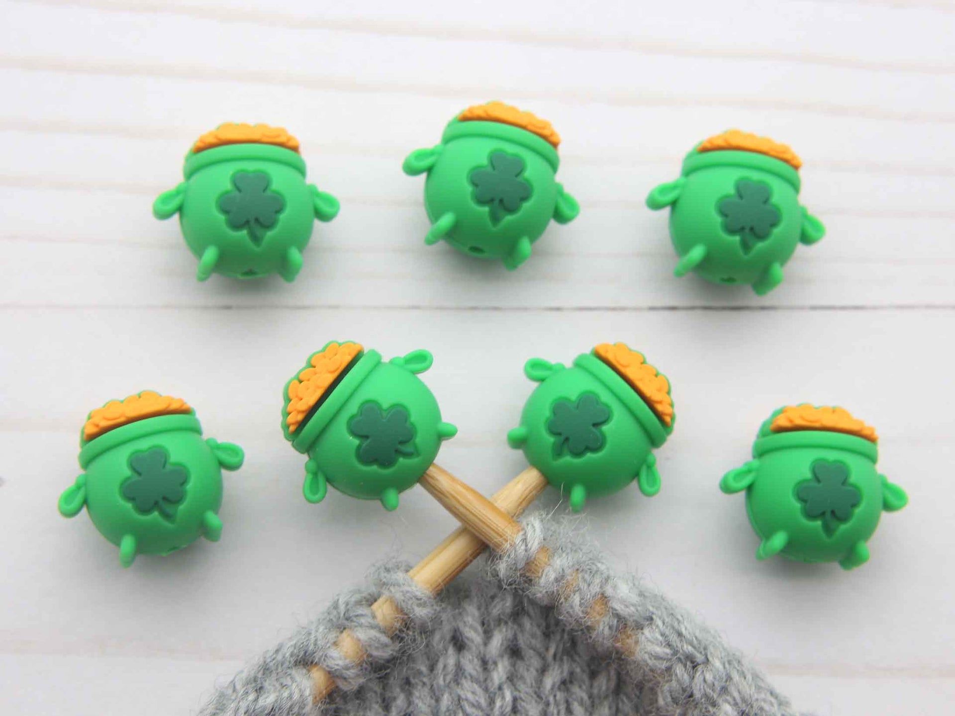 Fox & Pine Stitches Stitch Stoppers/Point Protector - Pot of Gold
