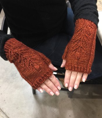 Jenny's Madelinetosh Tosh DK Verdure Mitts - Main Image 2