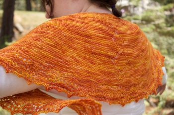 Heather's Cholula Chevrons Shawl - Main Image 4