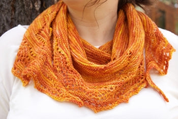Heather's Cholula Chevrons Shawl - Main Image 1