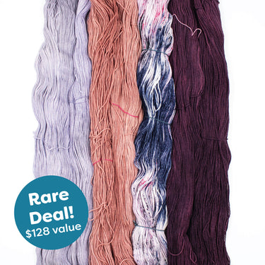 Madelinetosh Twist Light Rare Gems Fade Bundles - Moonstone Magic