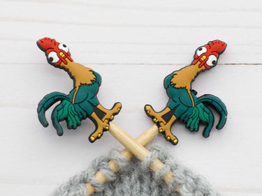 Fox & Pine Stitches Stitch Stoppers/ Point Protector - Rooster