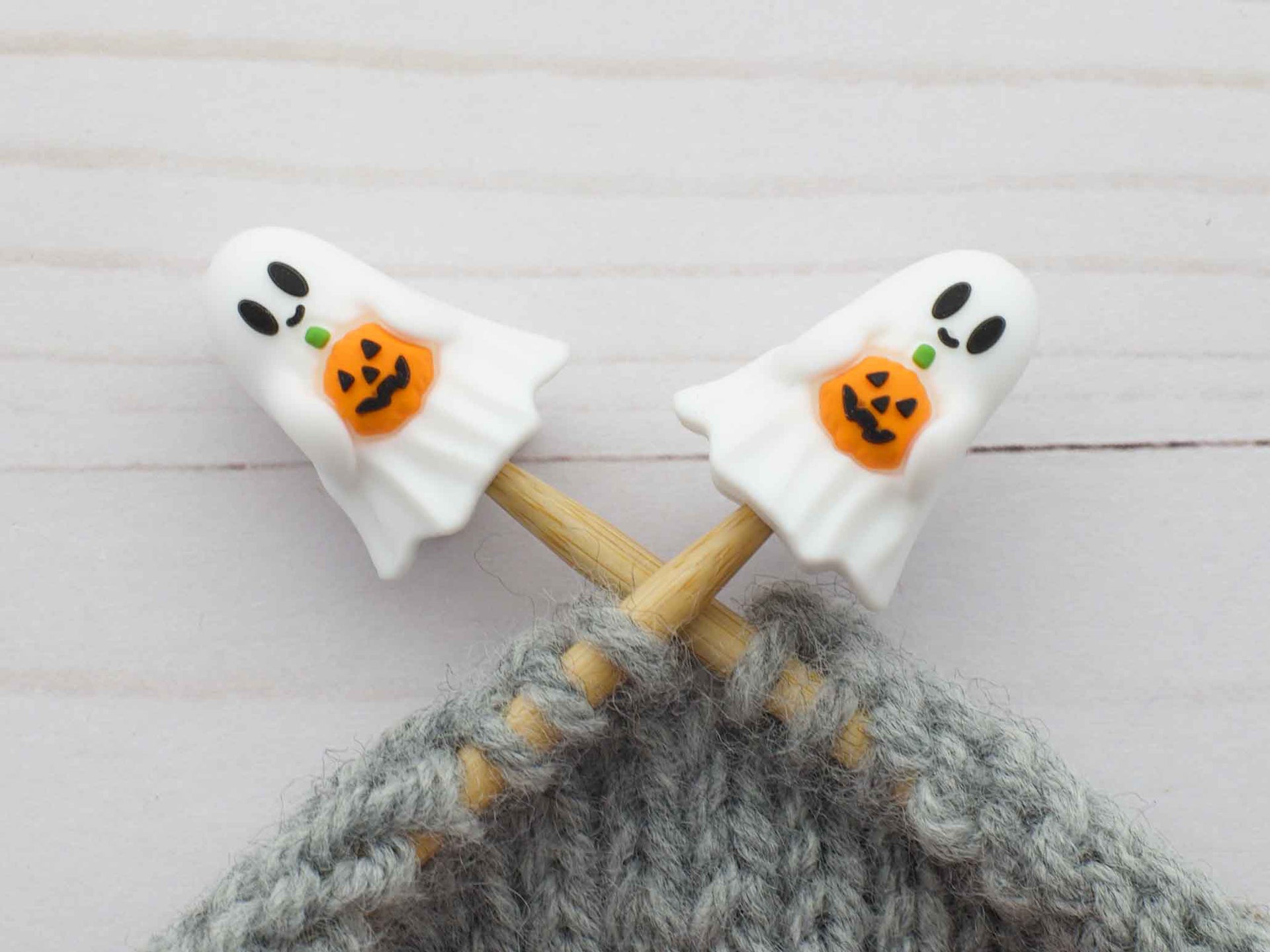 Fox & Pine Stitches Stitch Stoppers/ Point Protector - Spooky Ghost
